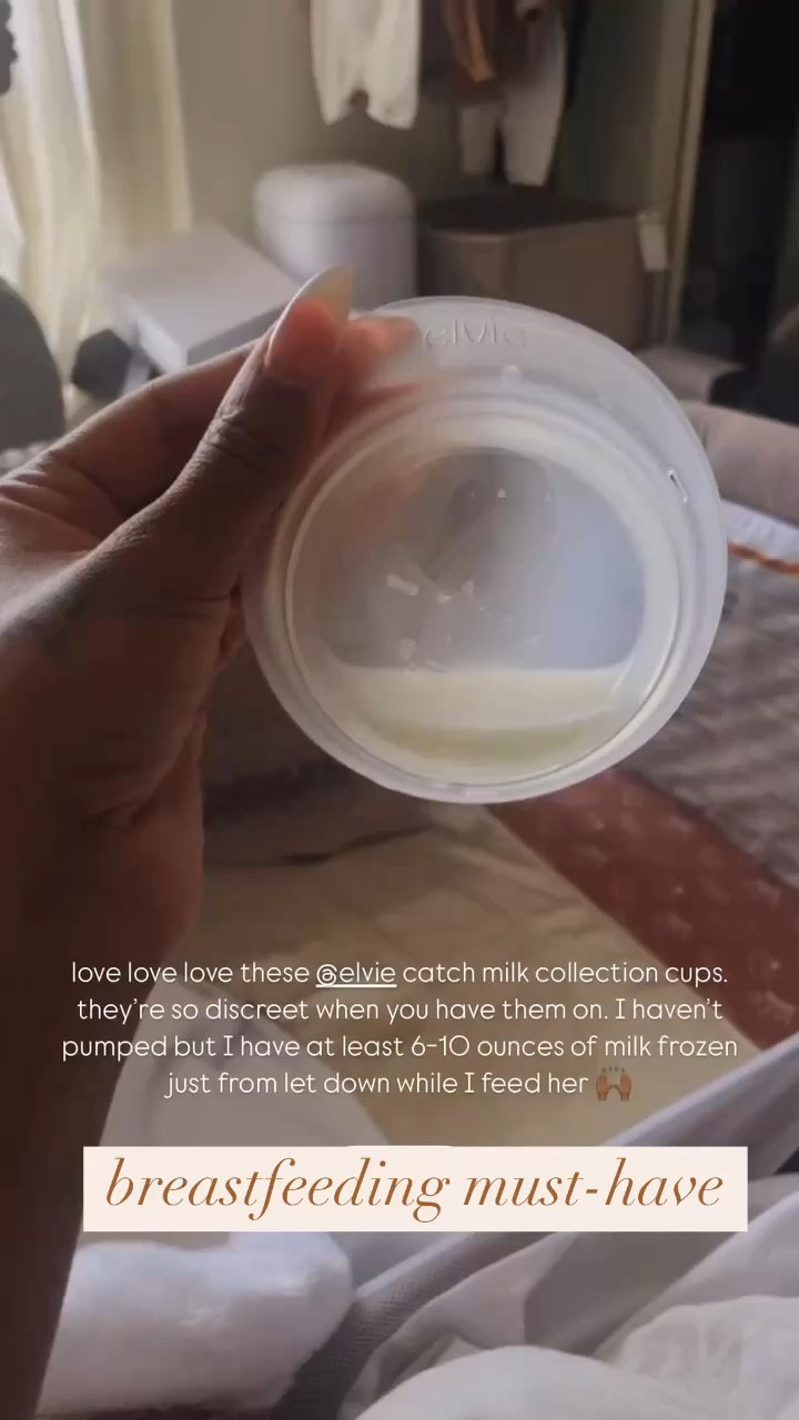 breastfeeding must-have! never waste a drop of your milk. and it’s so discreet, you can’t even tell you’re wearing them when you’re out and about! my favorite Elvie product

#LTKBump #LTKBaby #LTKFamily
