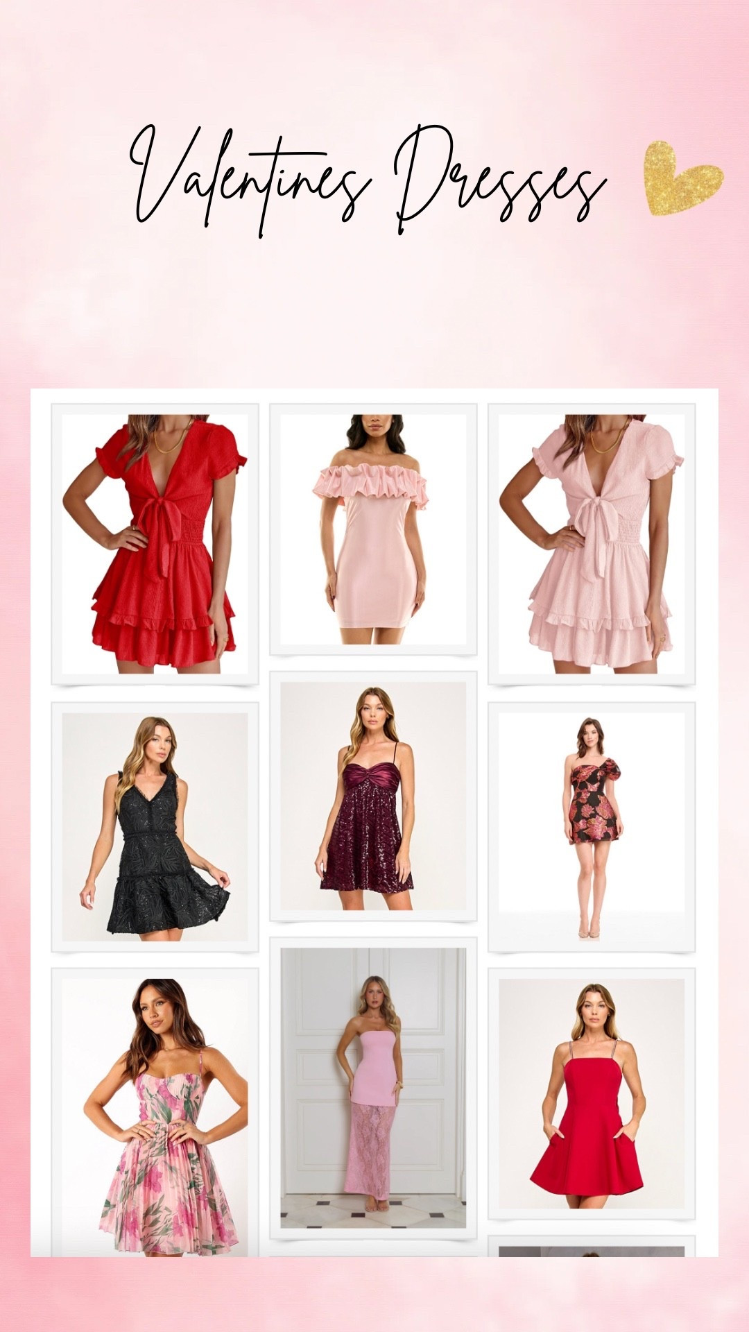 Valentines dresses ❤️🩷

#LTKgrwm #LTKValentine