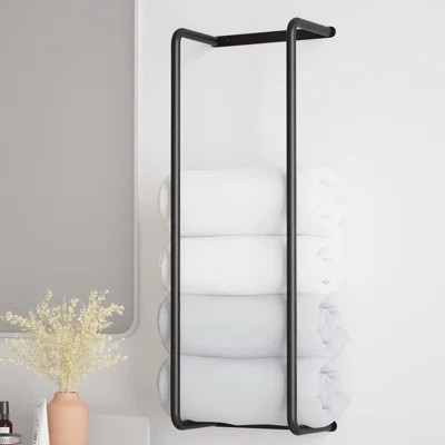 Wall Mounted Required Towel Rack | Wayfair North America