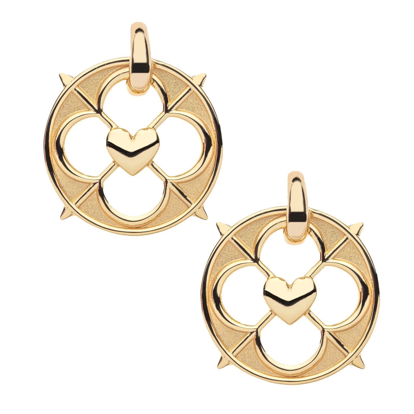 LOVE Guarded Heart Earrings | Jane Win