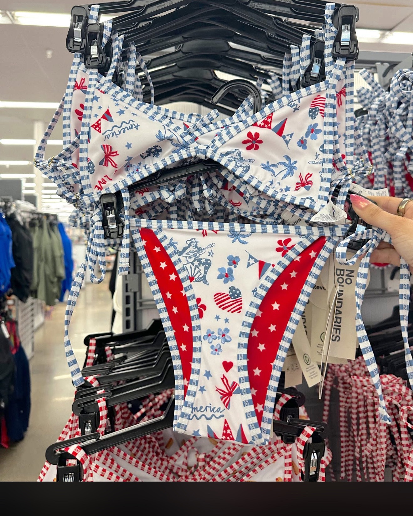 New bikinis at Walmart!! Get them while they last 🇺🇸🌭

#LTKSeasonal #LTKU #LTKSwim