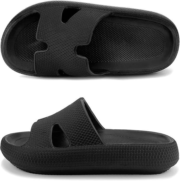 Haifago Cloud Slides for Women and Men Cushion Recovery Pillow Sandals, Memory Foam House Shower ... | Amazon (US)