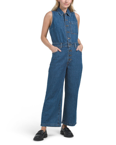 Sleeveless Mastermind Jumpsuit | TJ Maxx