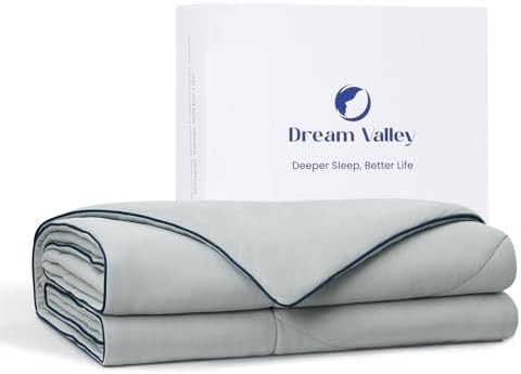 Dream Valley® Outlast® Cooling Comforter, Throw Size Cooling Blanket, Breathable NASA-Grade Spa... | Amazon (US)