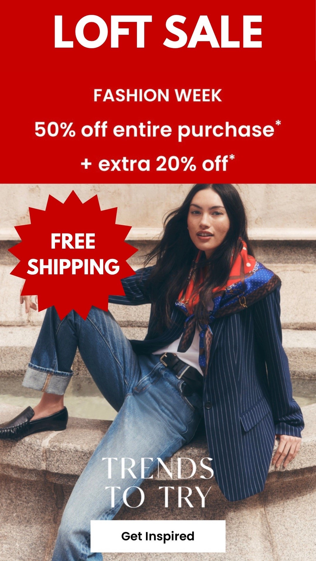 FAB SALE now at LOFT!!! Just placed 2 orders ‼️ Free Shipping on ALL orders!!!
They sell Petite sizing if you are 5”3 like me  ……..

#LTKSaleAlert #LTKPetite #LTKWorkwear

https://liketk.it/6neCA