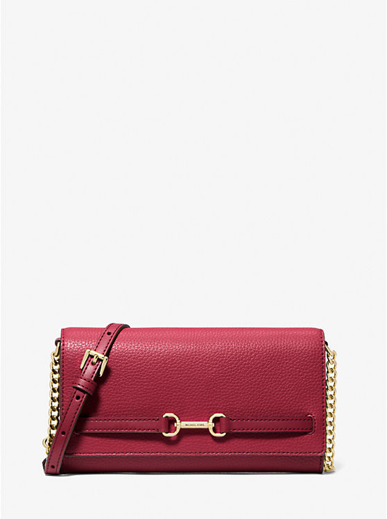 Carson Large Pebbled Leather Convertible Crossbody Bag | Michael Kors US