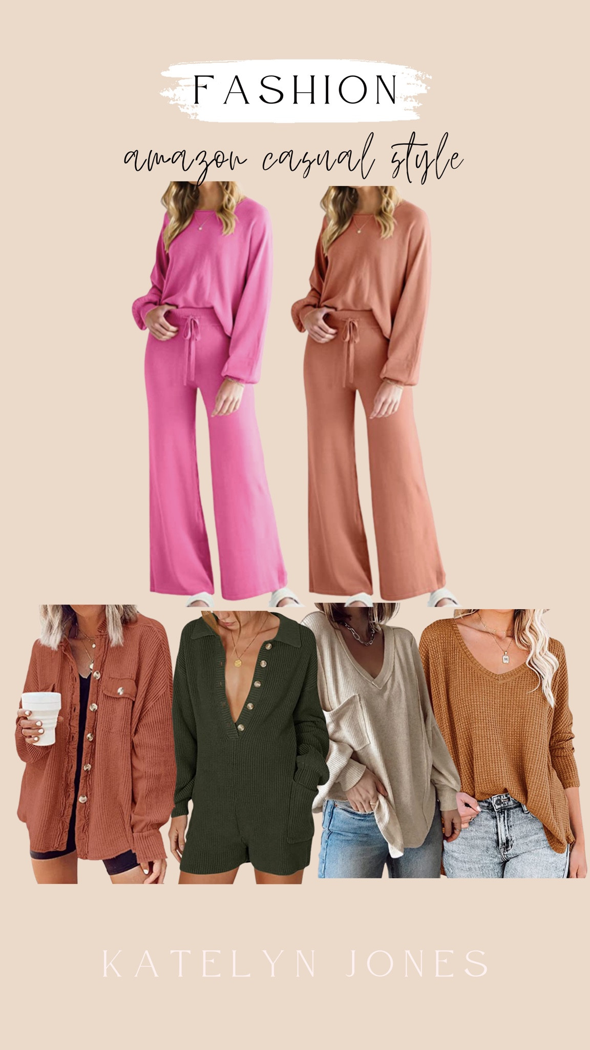 amazon fall casual style / amazon comfortable clothes / amazon matching sets / amazon lounge shirts / amazon jumper / amazon finds / amazon essentials / amazon favorites / amazon style 

#LTKHoliday #LTKSeasonal #LTKstyletip