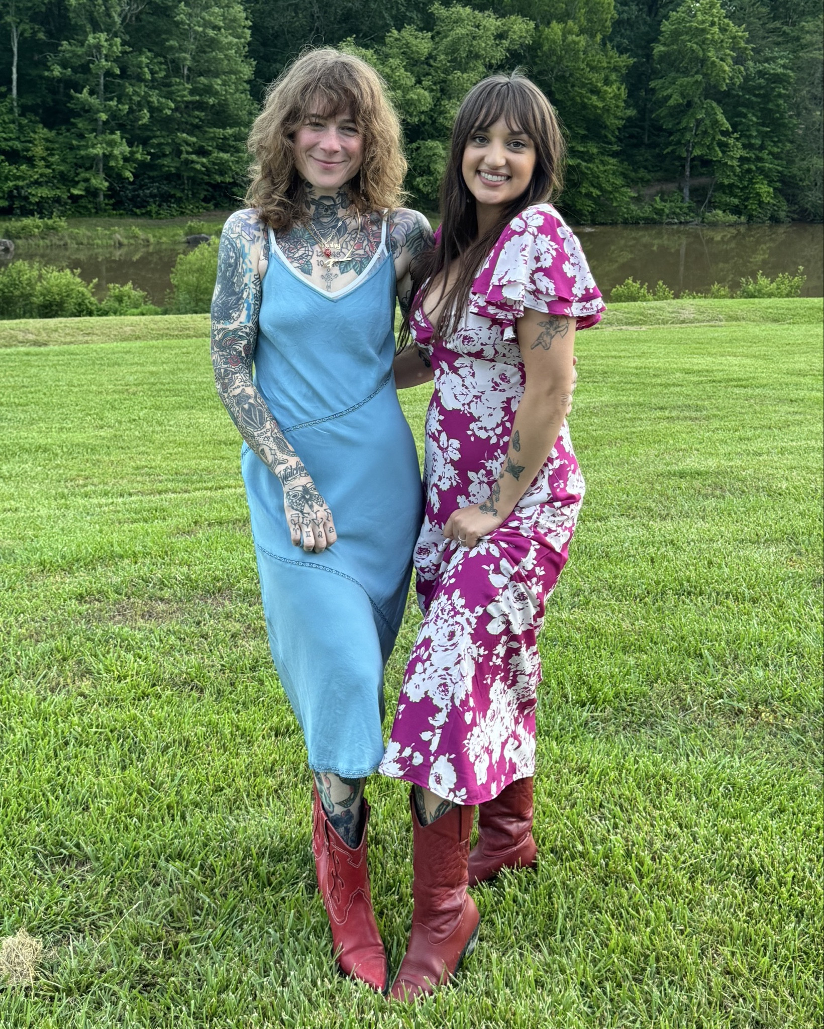 Throwback to wedding season! I miss it 🌺 My dress from Abercrombie size xsmall (I linked two color choices!) it’s on sale!!!#weddingseason #floraldress #dress #ootd 

#LTKStyleTip #LTKSeasonal #LTKWatchNow