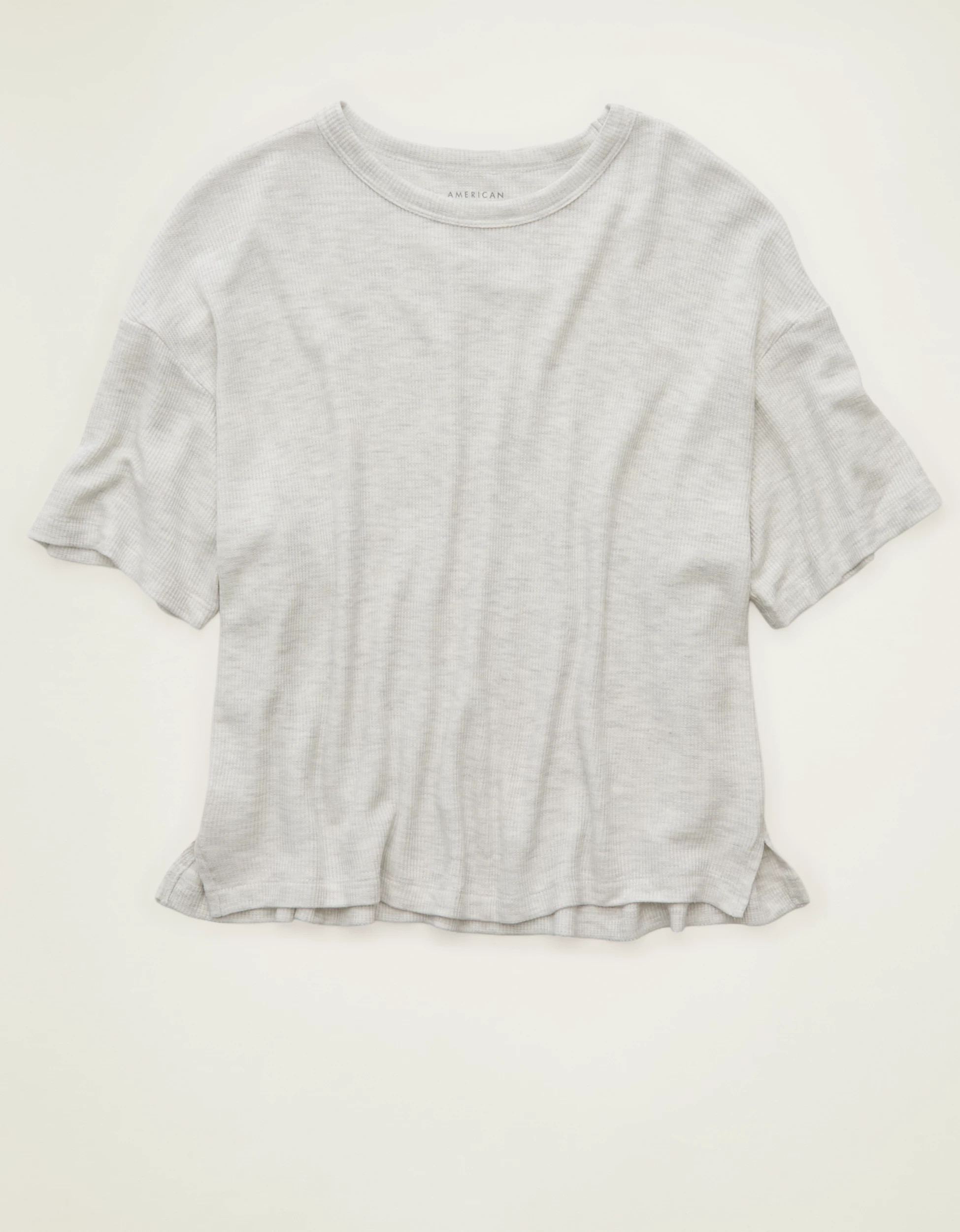 AE Soft & Sexy Waffle Crew Neck Tee | American Eagle Outfitters (US & CA)