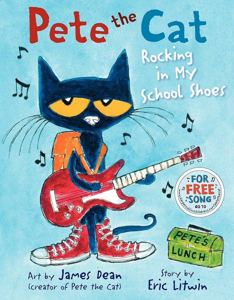 Pete the Cat: Rocking in My School Shoes: A Groovy Back-to-School Story with Pete the Cat Startin... | Amazon (US)