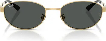 55mm Oval Sunglasses | Nordstrom