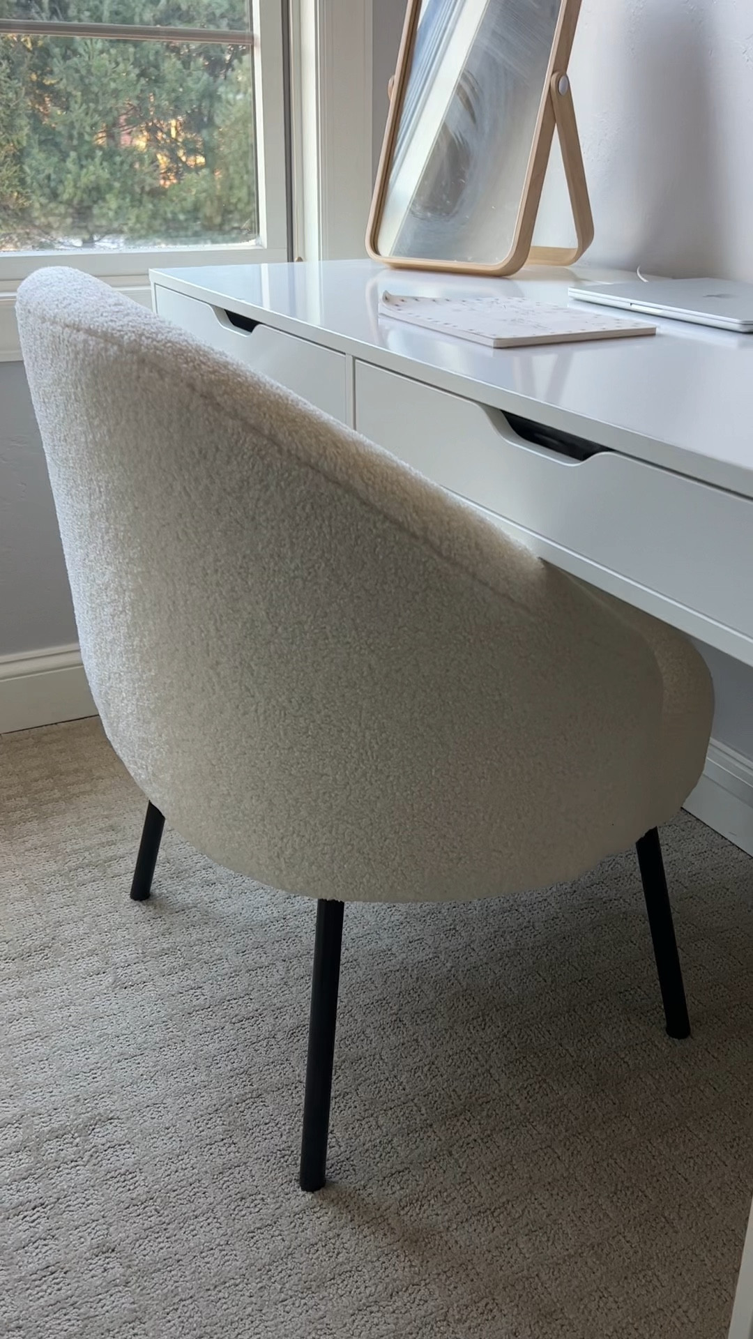 Where all the magic happens! Sometimes I truly can’t even get out of my desk chair, it’s that comfy… & it’s cute 

#LTKhome