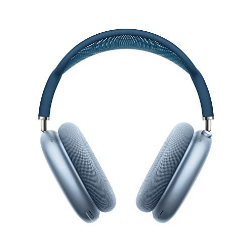 Apple AirPods Max Wireless Over-Ear Headphones, Active Noise Cancelling, Transparency Mode, Personalized Spatial Audio, Dolby Atmos, Bluetooth Headphones for iPhone – Sky Blue | Amazon (US)