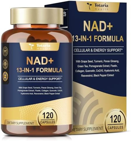 Totaria NAD Supplement for Women Men with nicotinamide riboside resveratrol,Quercetin, Betaine Bo... | Amazon (US)