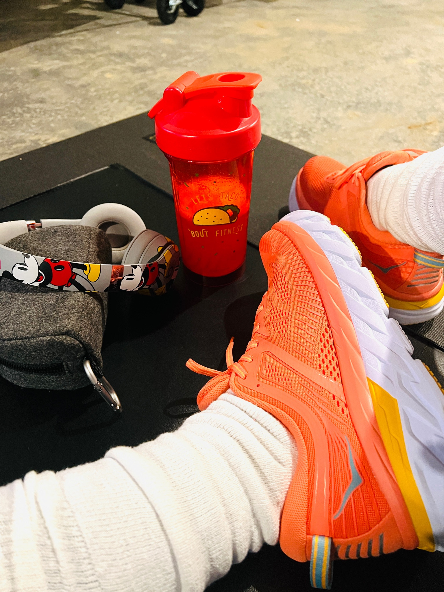 These are workout essentials for me! The comfiest walking and running shoes EVER, the best slouchy socks under $20, my beats X Mickey Mouse headphones, and BCAA’s in a cute shaker cup! 

#LTKsalealert #LTKcurves #LTKfit