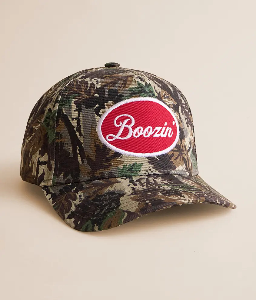 Boozin' Camo Hat | Buckle