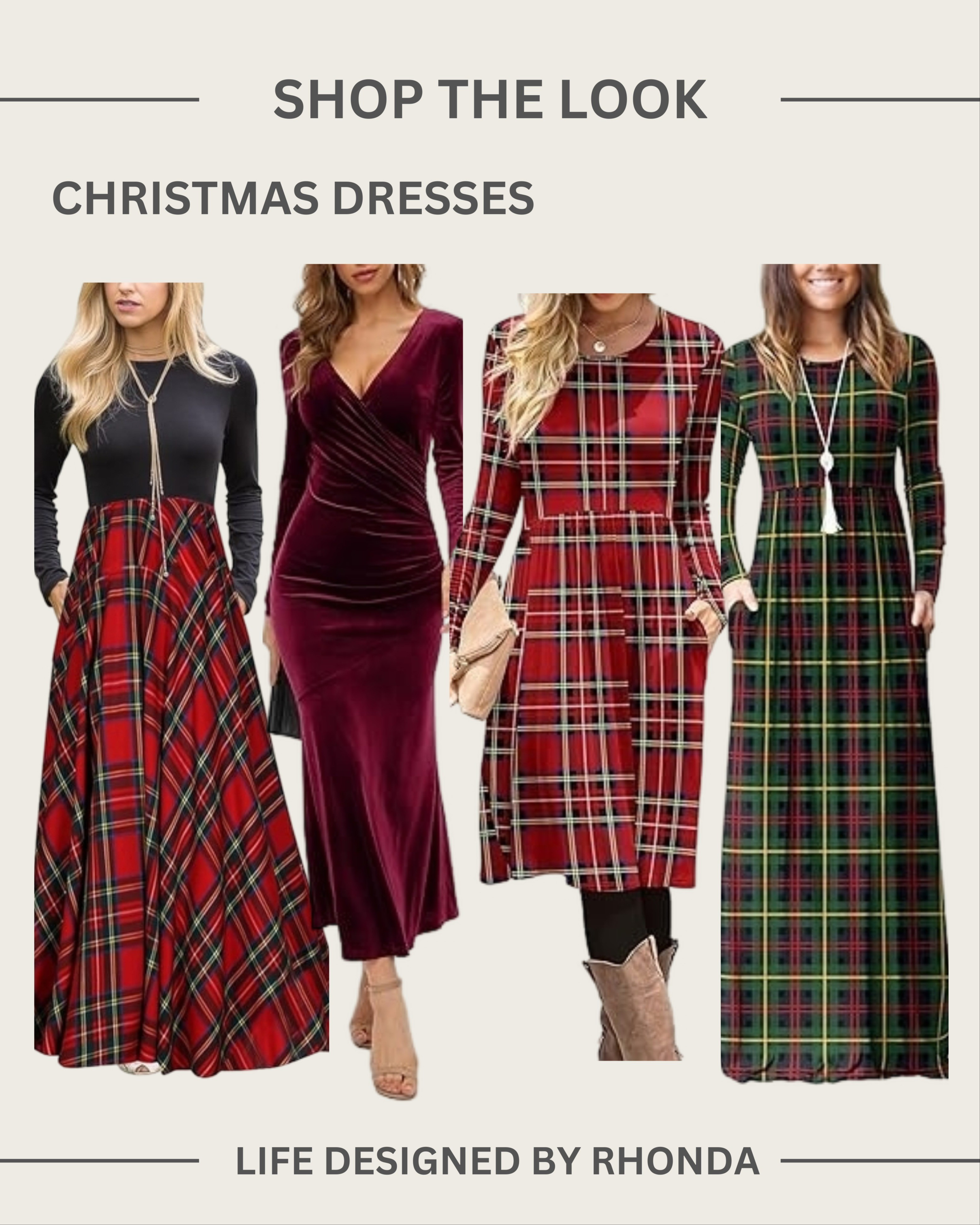 It's time for holiday glam! I've found the most stunning Christmas dresses to make you shine at every holiday party. From velvet minis to sequin maxis, your perfect festive look is right here! Tap to shop my top picks and get ready to dazzle! #ChristmasDress #HolidayStyle #PartyDress #OOTD #HolidayFashion #SequinDress #ShopTheLook #Festive

#LTKSaleAlert #LTKHoliday #LTKSeasonal