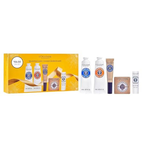 L’Occitane Shea Butter Classics Holiday Gift Set, Soothing, Nourishing & Hydrating Daily Essentials, Travel-Sized Minis, Skincare, Lip & Body Care | Amazon (US)