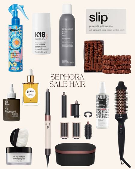 The best everyday hair products from the Sephora sale right now!! Blowout tools, dry shampoo, hair masks, and more!  Code YAYSAVE

#LTKxSephora