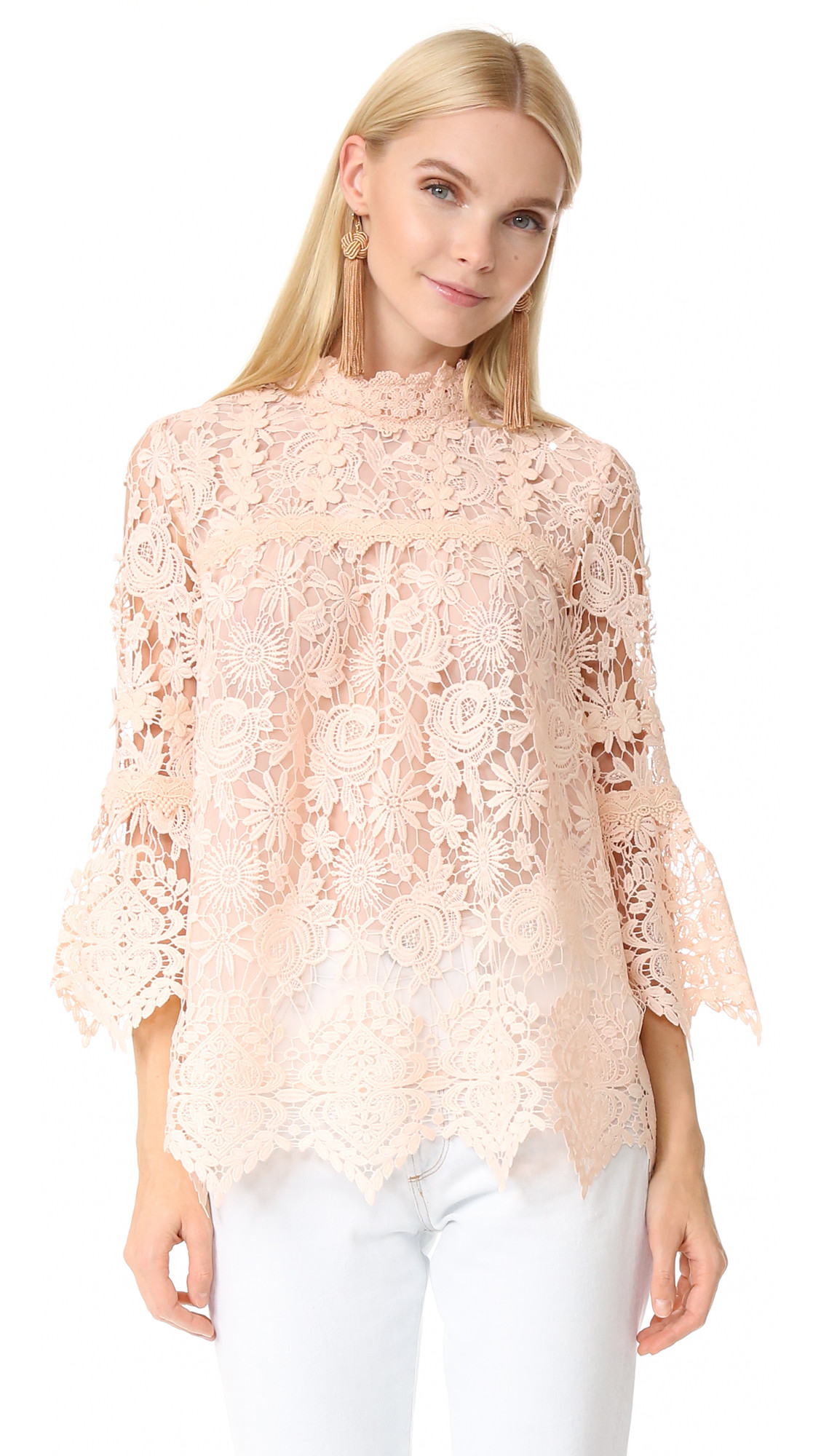 Romanitque Lace Top | Shopbop