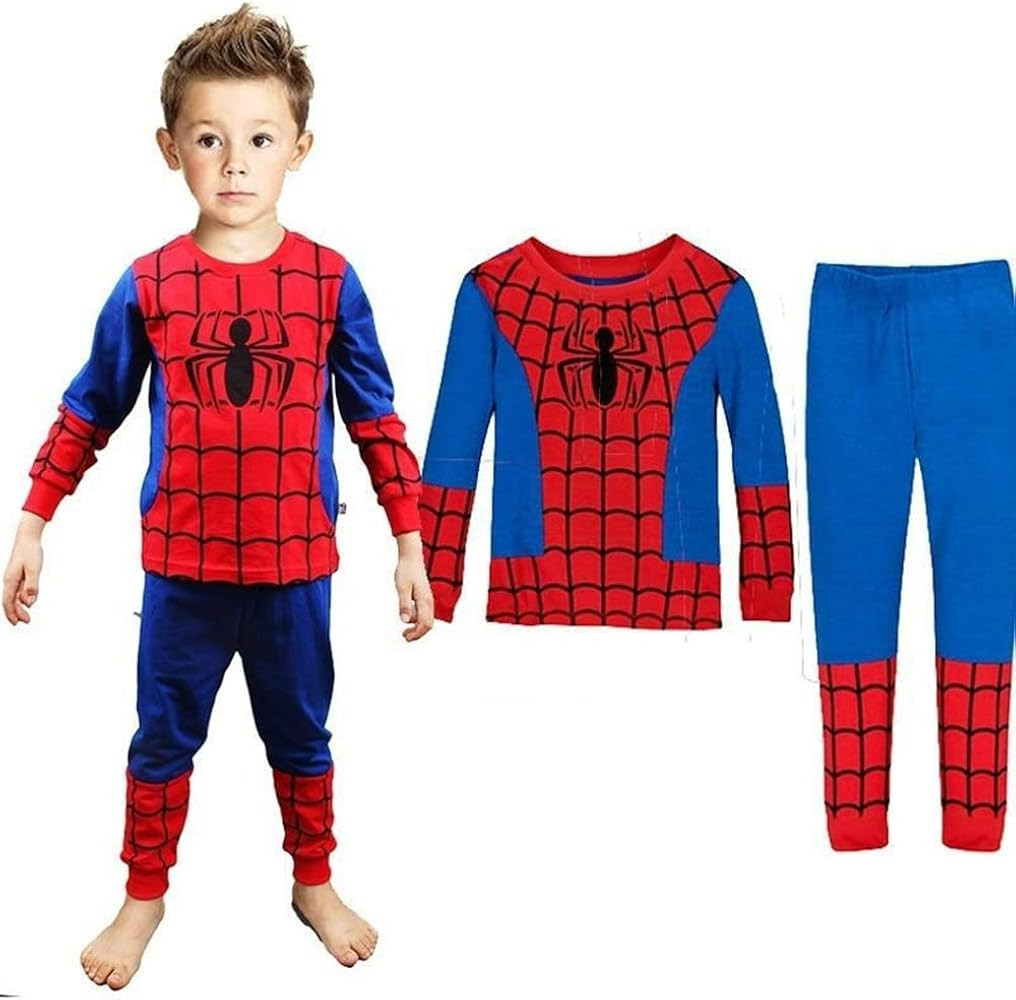 Toddler Boys Long Sleeve Rocket Dinosaur Pajamas Sets Pjs Cotton Sleepwear Infant Kids | Amazon (US)