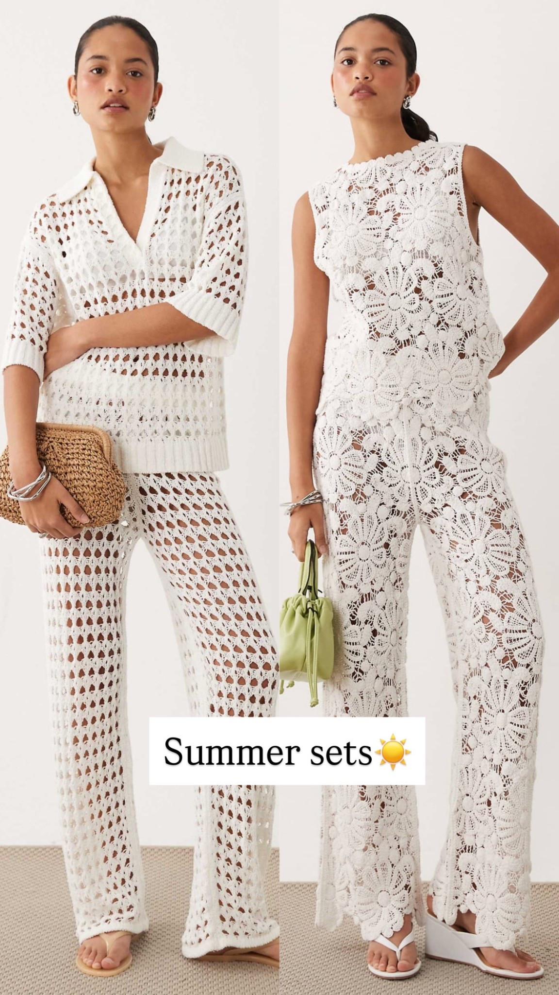 Summer white sets😍

#LTKstyletip #LTKeurope #LTKtravel