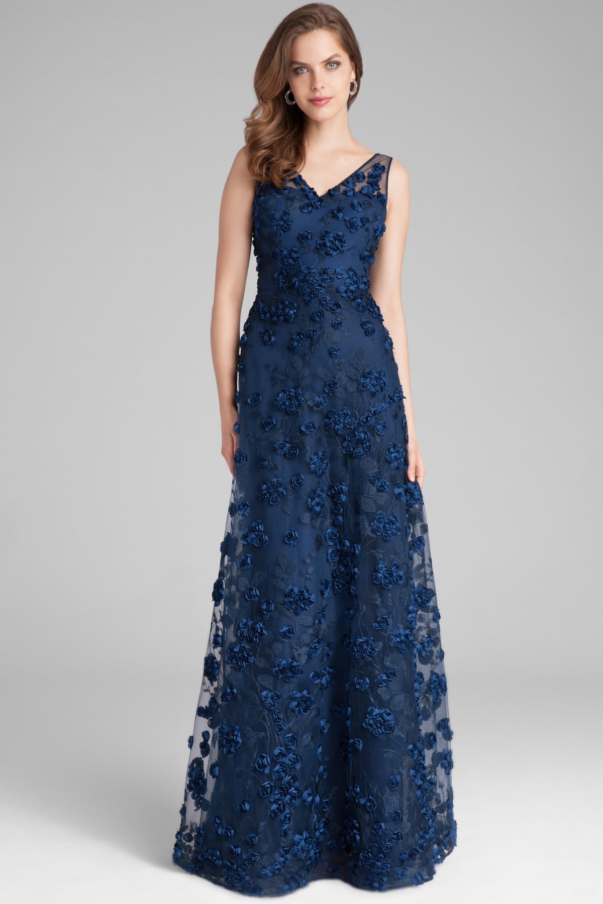 navy blue gown for principal sponsor