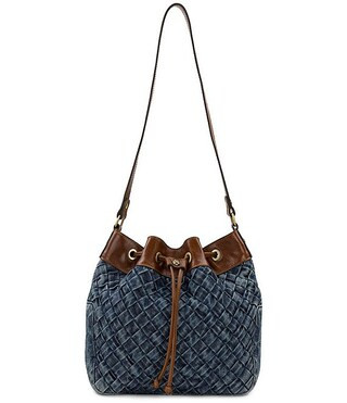 Patricia Nash Belamy Denim Drawstring Bag | Dillard's | Dillard's