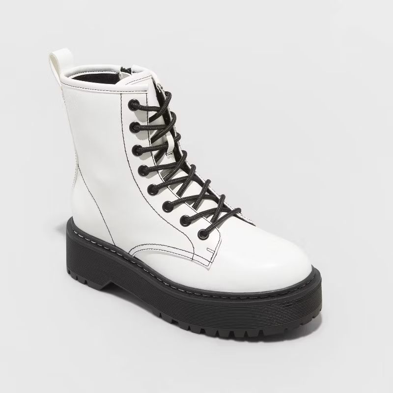 Women's Erin Combat Boots - A New Day™ | Target