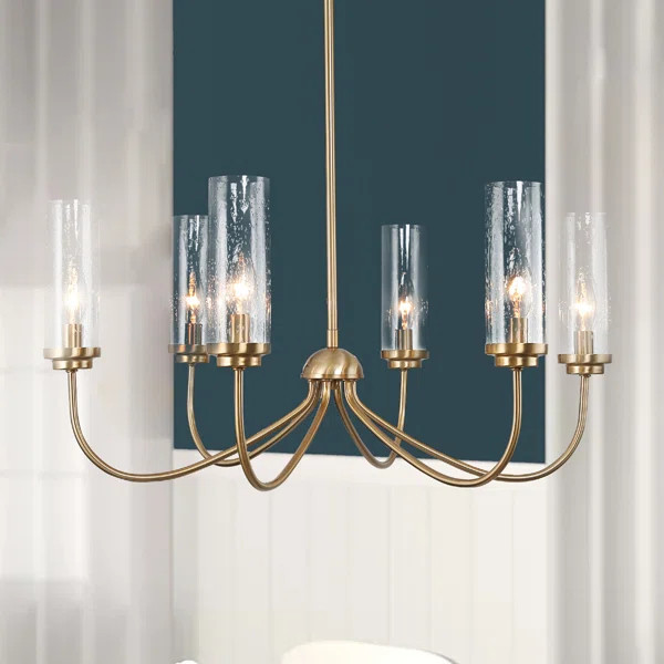 Arnita 6-Light Dimmable Drum Chandelier | Wayfair North America