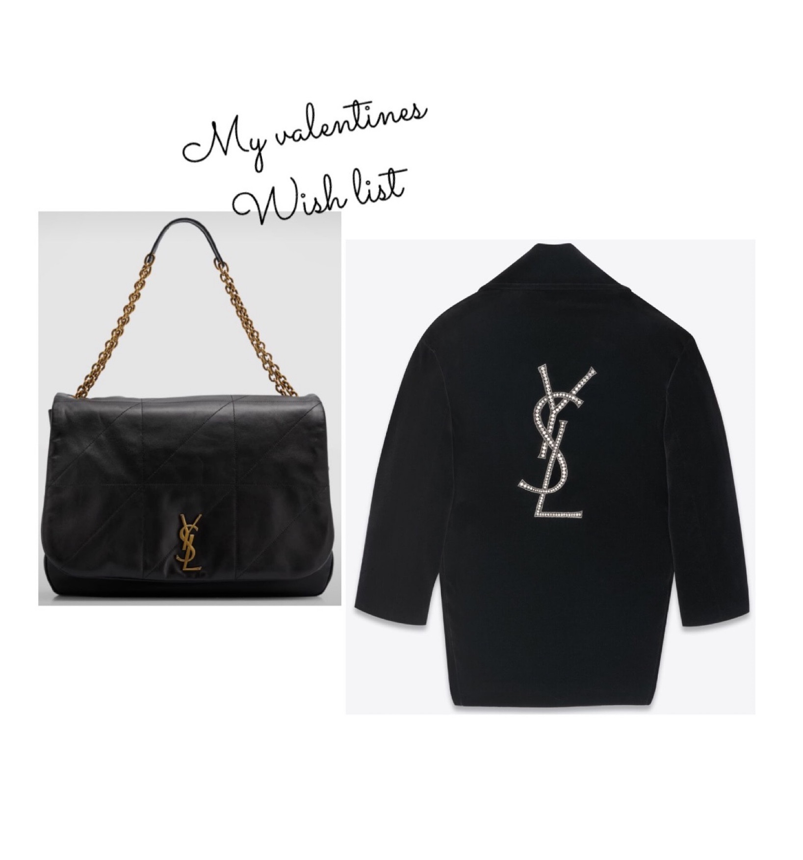 Handbag, blazer , pea coat, valentines gift guide, YSL 

#LTKstyletip #LTKGiftGuide