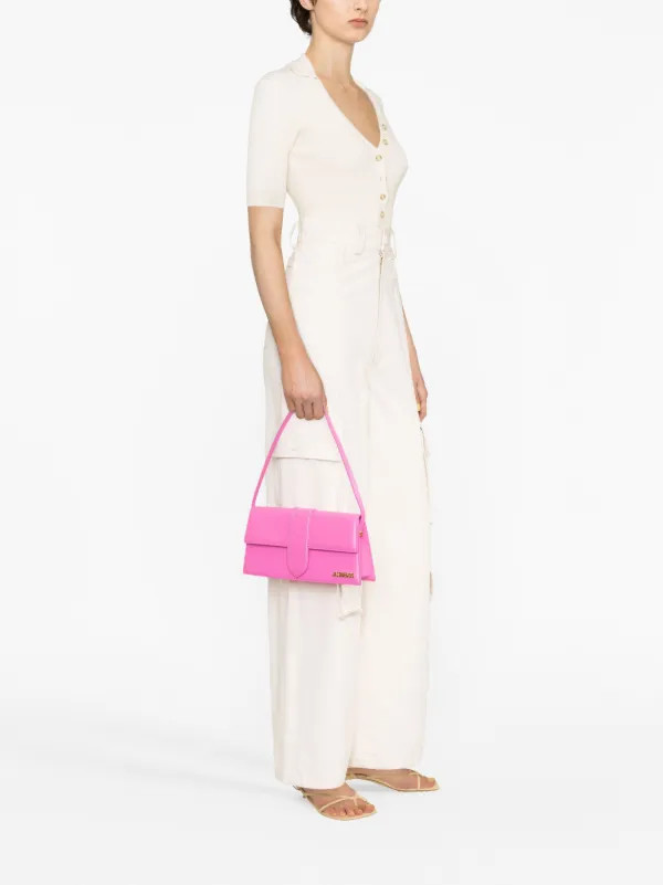 Jacquemus Le Bambino Long Shoulder Bag | Pink | FARFETCH SK | Farfetch Global