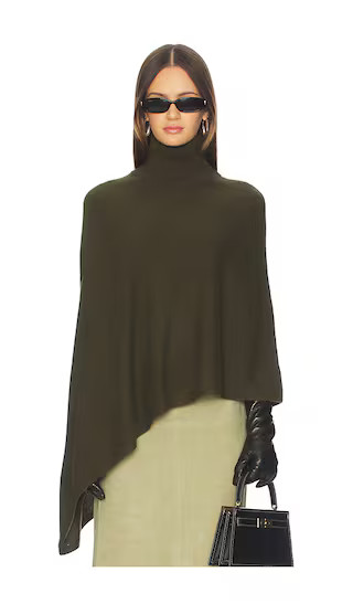 Favorite Axele Cashmere Knit Cape in Dark Olive

              
    
        
        
          ... | Revolve Clothing (Global)