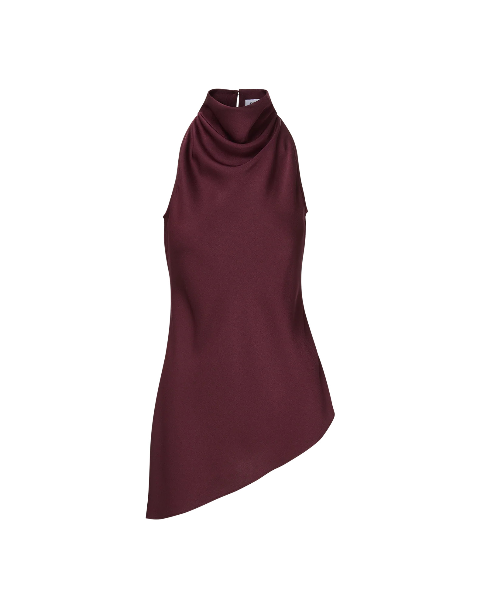 Radford Asymmetrical Top in Burgundy Raisin | Veronica Beard | Veronica Beard