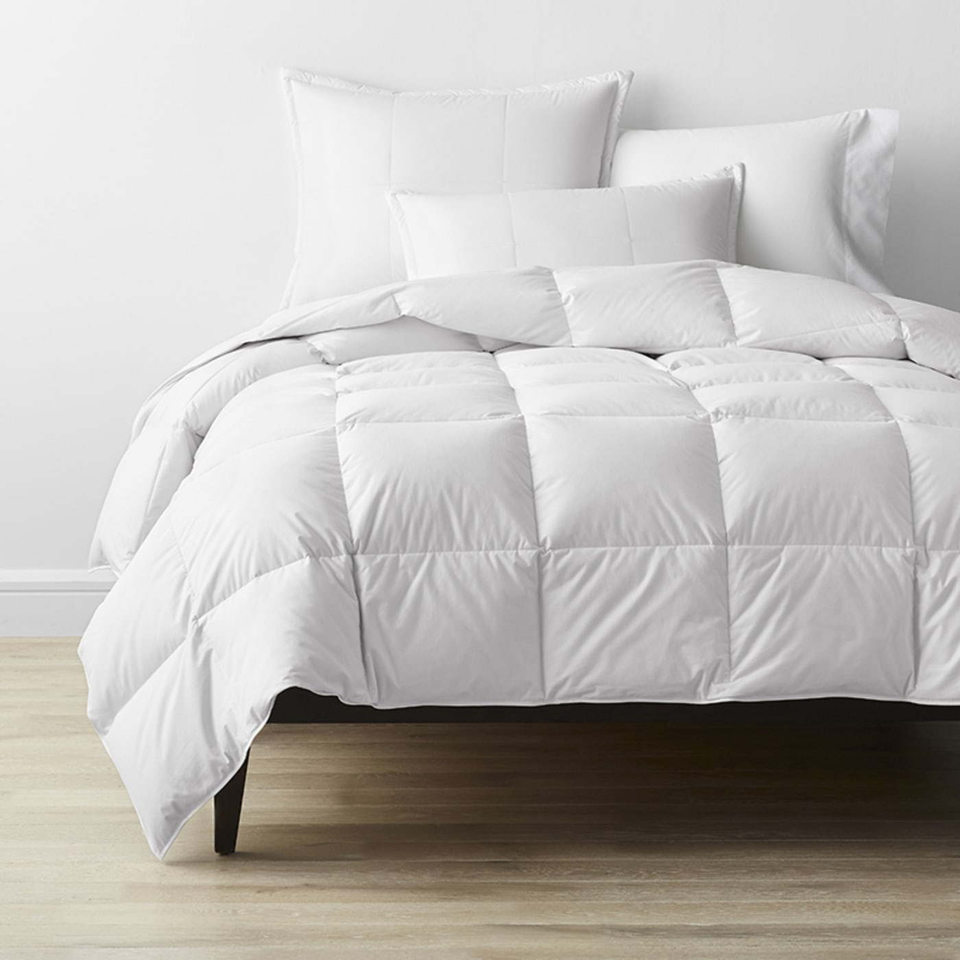 Premium Down Light Warmth Comforter - White, Queen | The Company Store