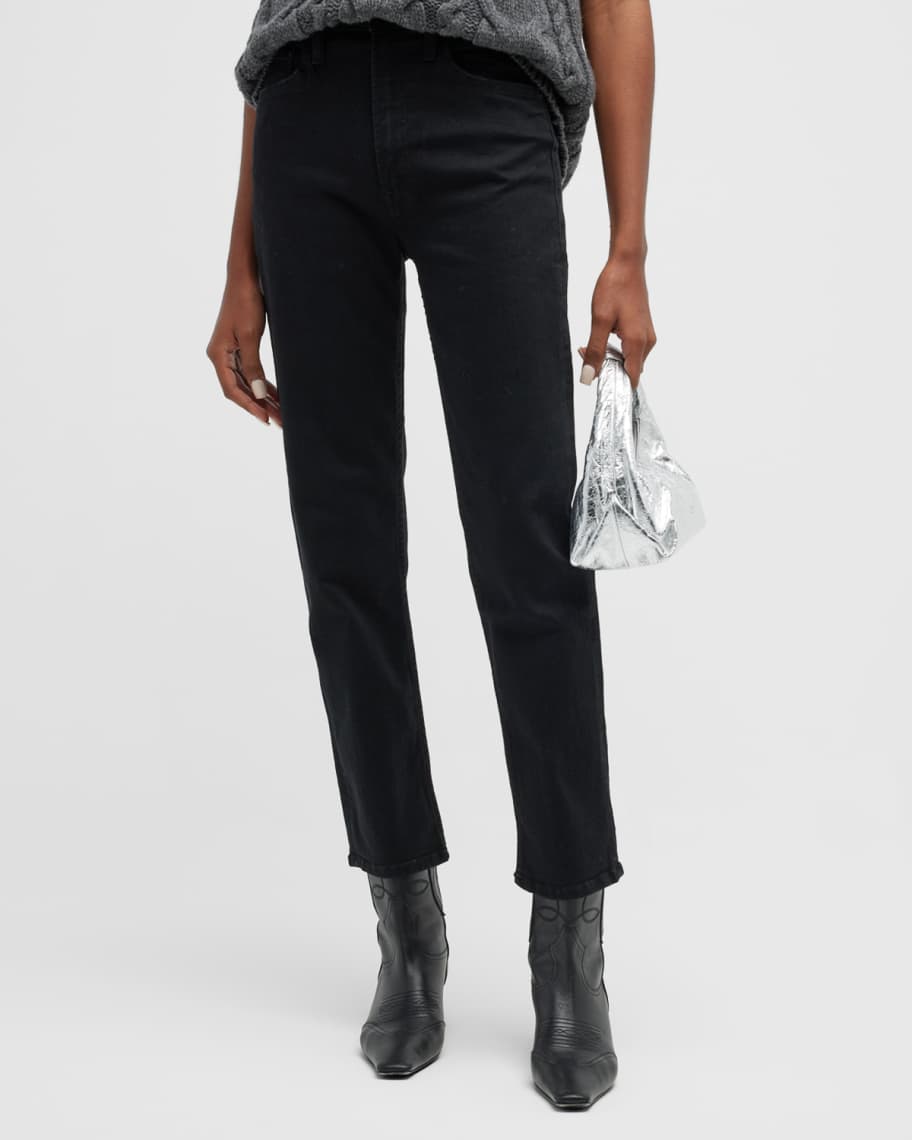 MOTHER The High Waisted Rider Ankle Jeans | Neiman Marcus