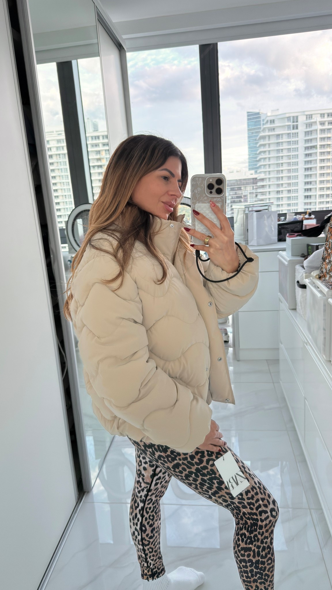 If you are petite like me you’ll love this kids puffer jacket from ZARA! Quality is amazing. I got size 13/14 years.
