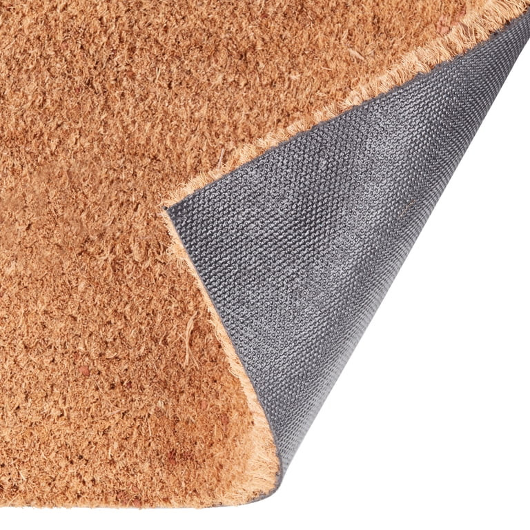 Mainstays Indoor/Outdoor Plain Coir Doormat, 18 in x 30 in, 1 Piece | Walmart (US)