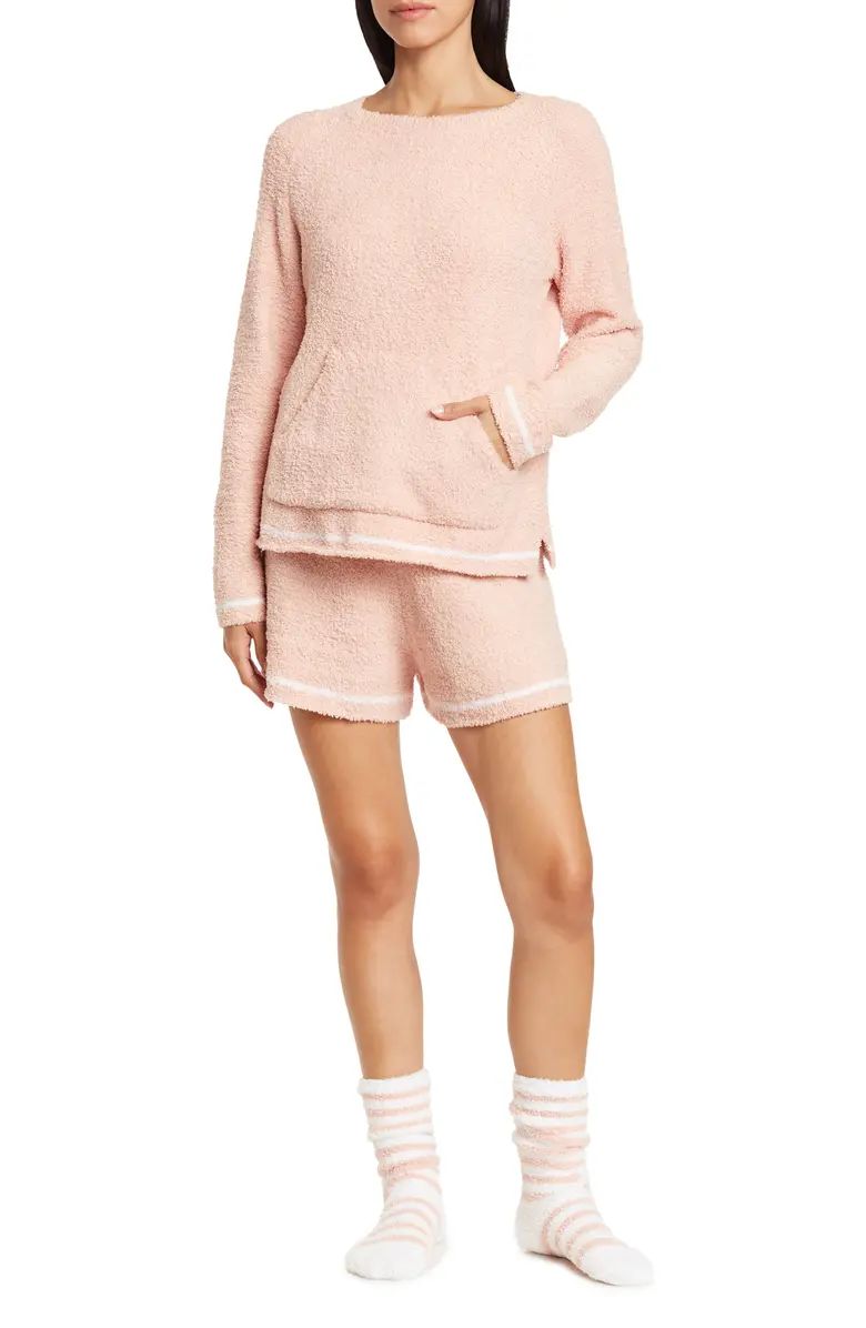 Barefoot Dreams® CozyChic™ Pullover, Shorts & Socks 3-Piece Pajama Set | Nordstromrack | Nordstrom Rack
