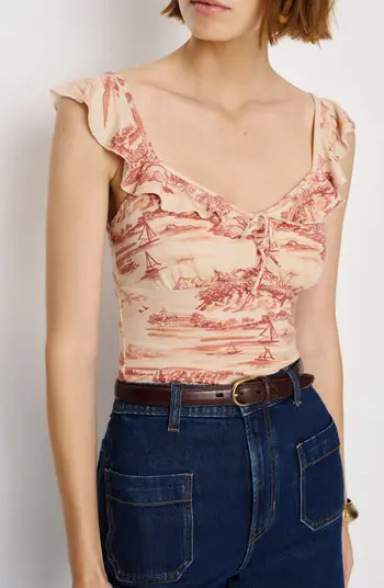 Lemmy Ruffle Strap Tank | Nordstrom