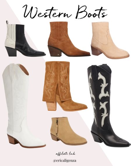 Nordstrom Anniversary Sale trend - western boots! 👢

Western booties // cognac boots // cream boots // black and white boots // white boots // cowboy boots // zip up booties 

#LTKxNSale #LTKsalealert #LTKshoecrush