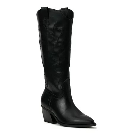 Madden NYC Women s Embroidered Tall Western Boots Sizes 6-11 | Walmart (US)