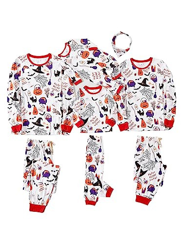 IFFEI Family Matching Halloween Pajamas Sets Long Sleeve 2 Piece Pjs Funny Sleepwear Jammies | Amazon (US)