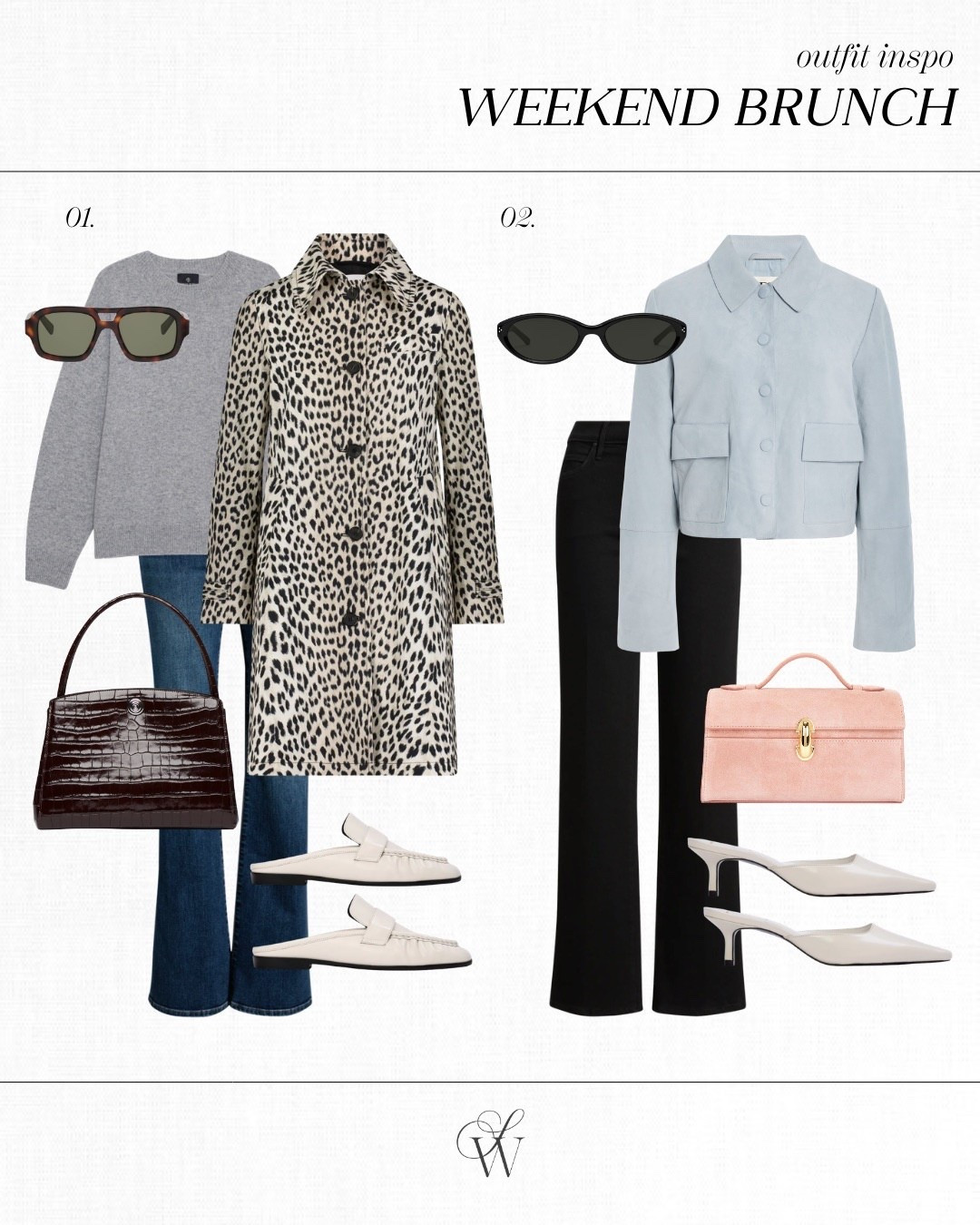 Brunch outfit inspo! I just purchased this printed coat and I’m so obsessed! It’s the perfect statement piece but also a neutral so it’s so versatile!!

#LTKOver40 #LTKootd #LTKgrwm