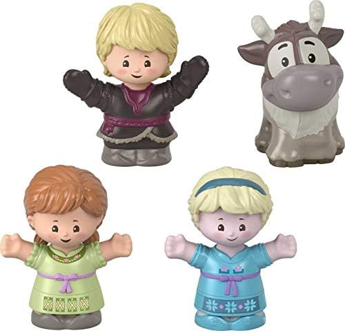 Fisher-Price Little People – Disney Frozen Young Anna and Elsa & Friends, Set of 4 Character Fi... | Amazon (US)