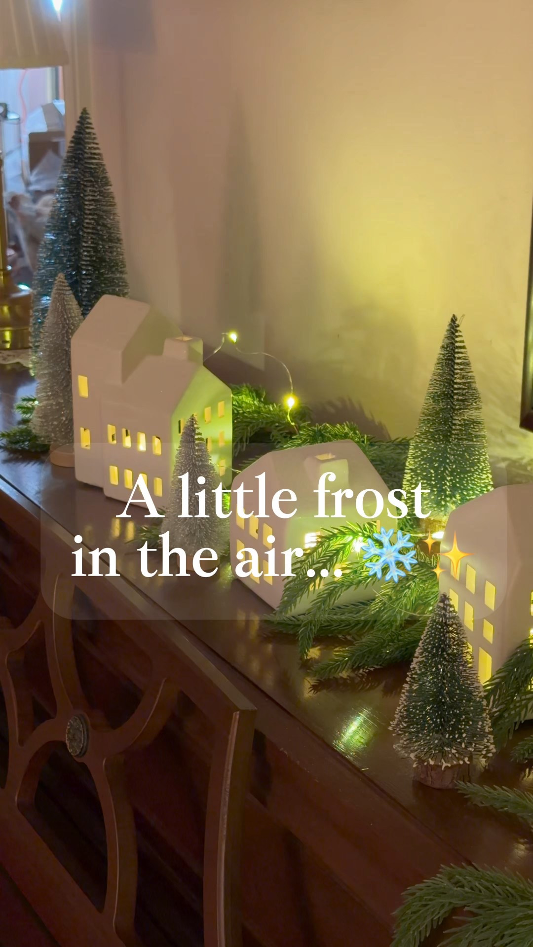 A little frost in the air… ❄️✨ 

This classic Christmas village adds instant charm and whimsy to any space. I styled mine on the mantel, but it’s perfect for a console or sideboard too.

Tap to shop the exact pieces and save this to come back to when you’re decorating! 🎄
🏠 Follow for more real-life décor, home finds and organizing ideas for a home that’s pretty, not perfect! 💫
 

#LTKSeasonal #LTKHome #LTKHoliday