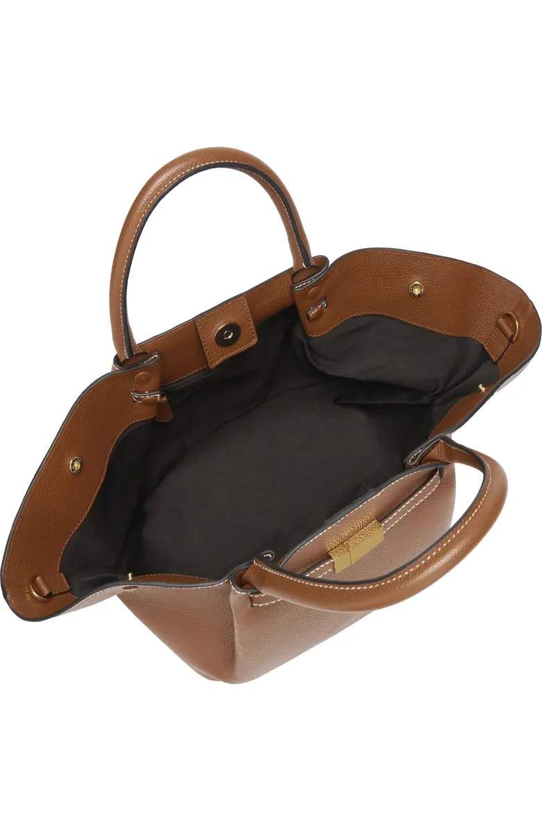 New York Leather East/West Midi Tote | Nordstrom
