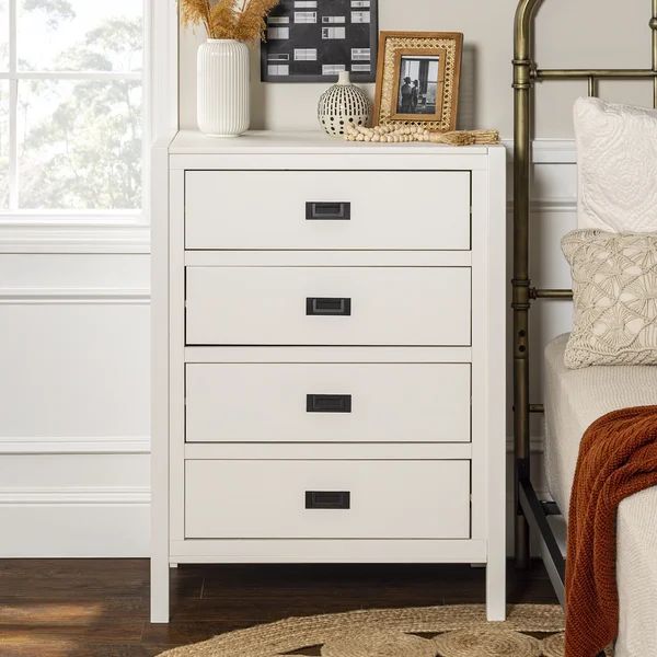 Petrillo 4 Drawer 30'' W Chest | Wayfair North America