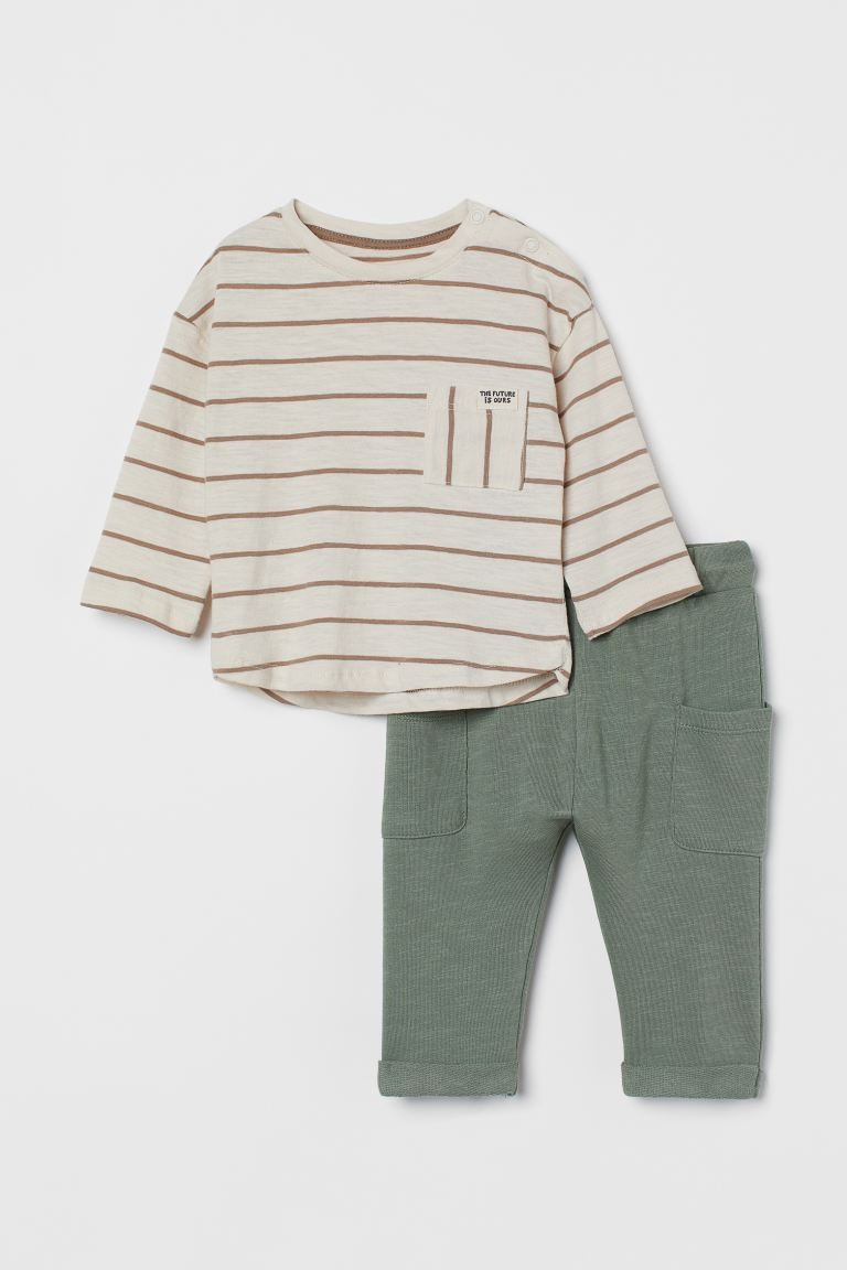 2-piece Cotton Set | H&M (US + CA)