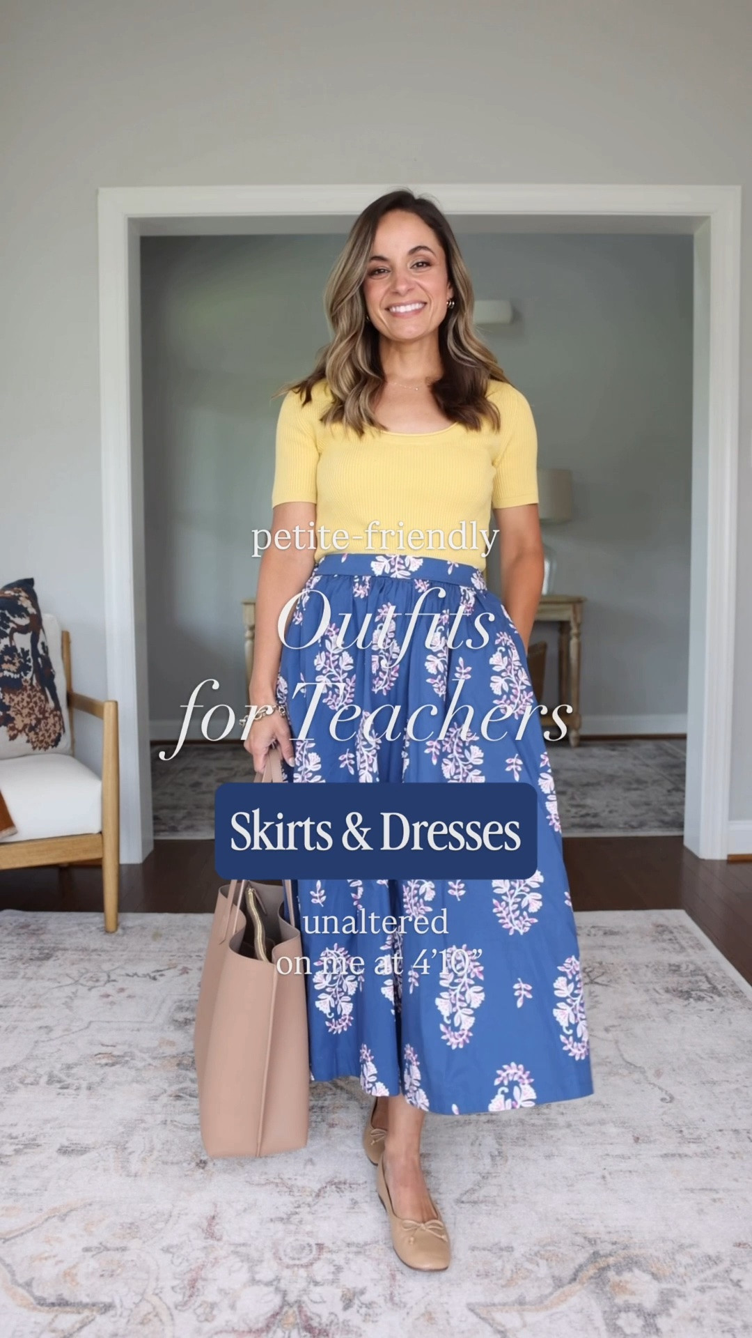 For the last part of my teacher series, I’ve rounded up a few petite-friendly dresses and skirts with thing you’ve asked me for like sleeves and pockets! 

Outfit 1 
Skirt: xxs 
Top: xxs 

Outfit 2 
Dress: petite 00 

Outfit 3 
Cardigan: xxs
Shell: xxs 
Skirt: petite xxs (I would prefer this in standard instead for more length) no pockets on this one 🥲

Outfit 4 
Dress: petite 00 

Outfits for teachers, petite friendly dresses and skirt, petite fashion

#LTKPetite #LTKWorkwear